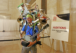 Audition, MUNY Audition, Jeff Masin, One Man Band