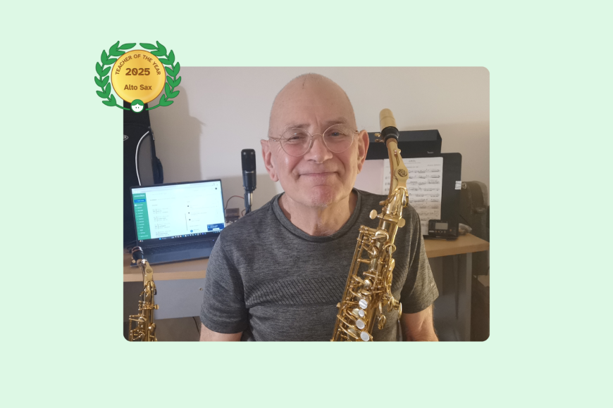 Image of Willem Moolenbeek in his teaching studio