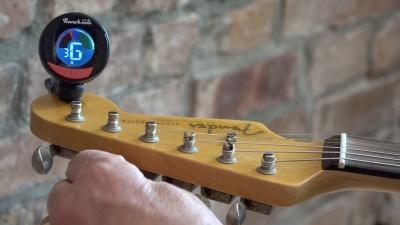 clip on tuner from reverb.com demo by john heussenstamm