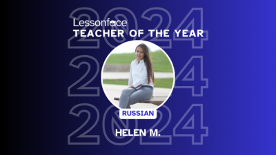 Helen M, Russian teacher at Lessonface