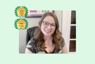 Image of Louise Gast in her studio