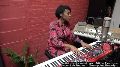 nikiya exantus at moon lab studios