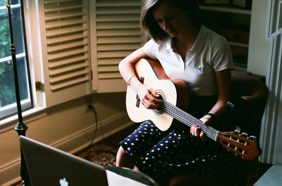 Teenager with Guitar