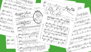 Fur Elise Sheet Music for online piano lessons & classes
