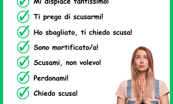7 ways to say "I'm sorry" in Italian