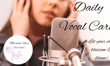 Free Daily Vocal Care Guide