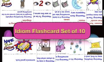 Idiom FlashCard #1