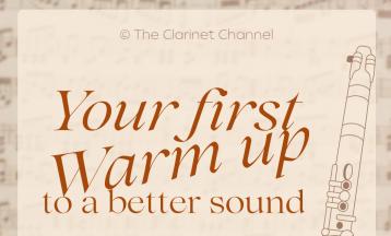 Free Clarinet warm-up eBook – 10 minutes to a better tone