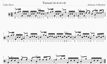 Kaida Rela #16, Theme - Marching Tenor Drums