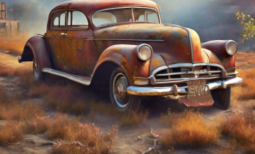 Vintage Car Rusting