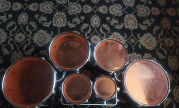 Kaida Rela 16, Variation Tree A - Marching Tenor Drums