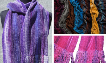 Weaving A Rayon Chenille Scarf Lecture