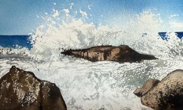 Watercoloring Summer Landscapes