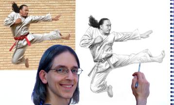 Draw Lifelike People! Weekly Full-Body Art Class For Realistic Figures