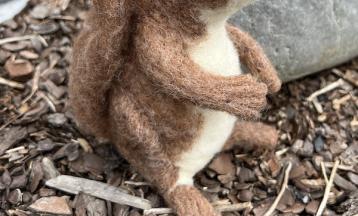 Needle Felted Squirrel with Kristen Walsh
