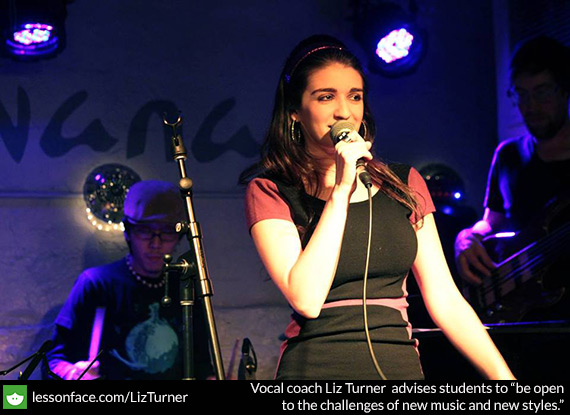 Liz Turner online vocal coach